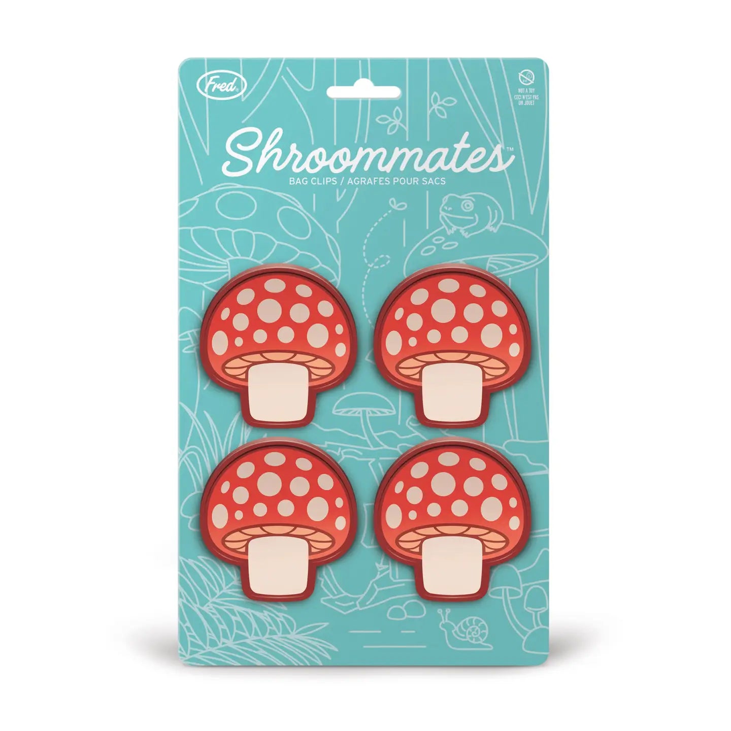 Mushroom Bag Clips