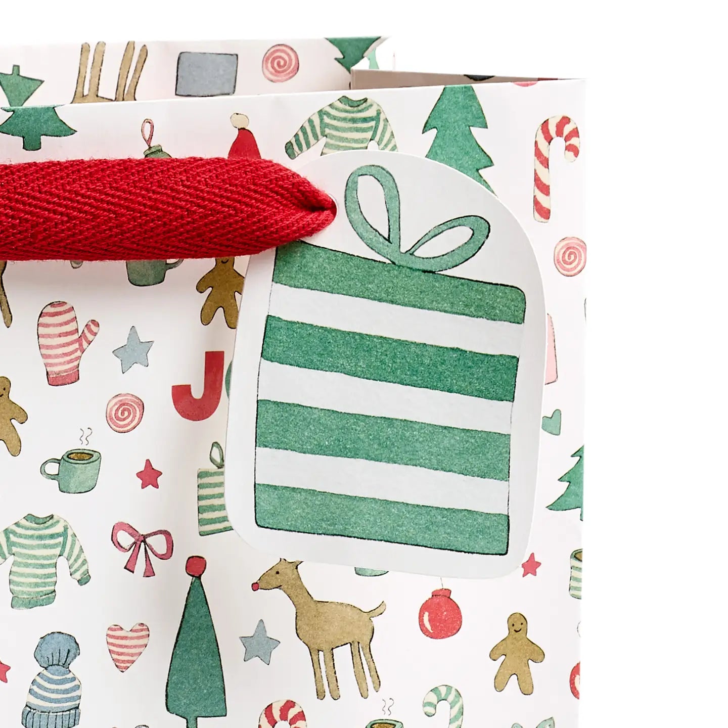 Merry Motif Gift Bag - Medium