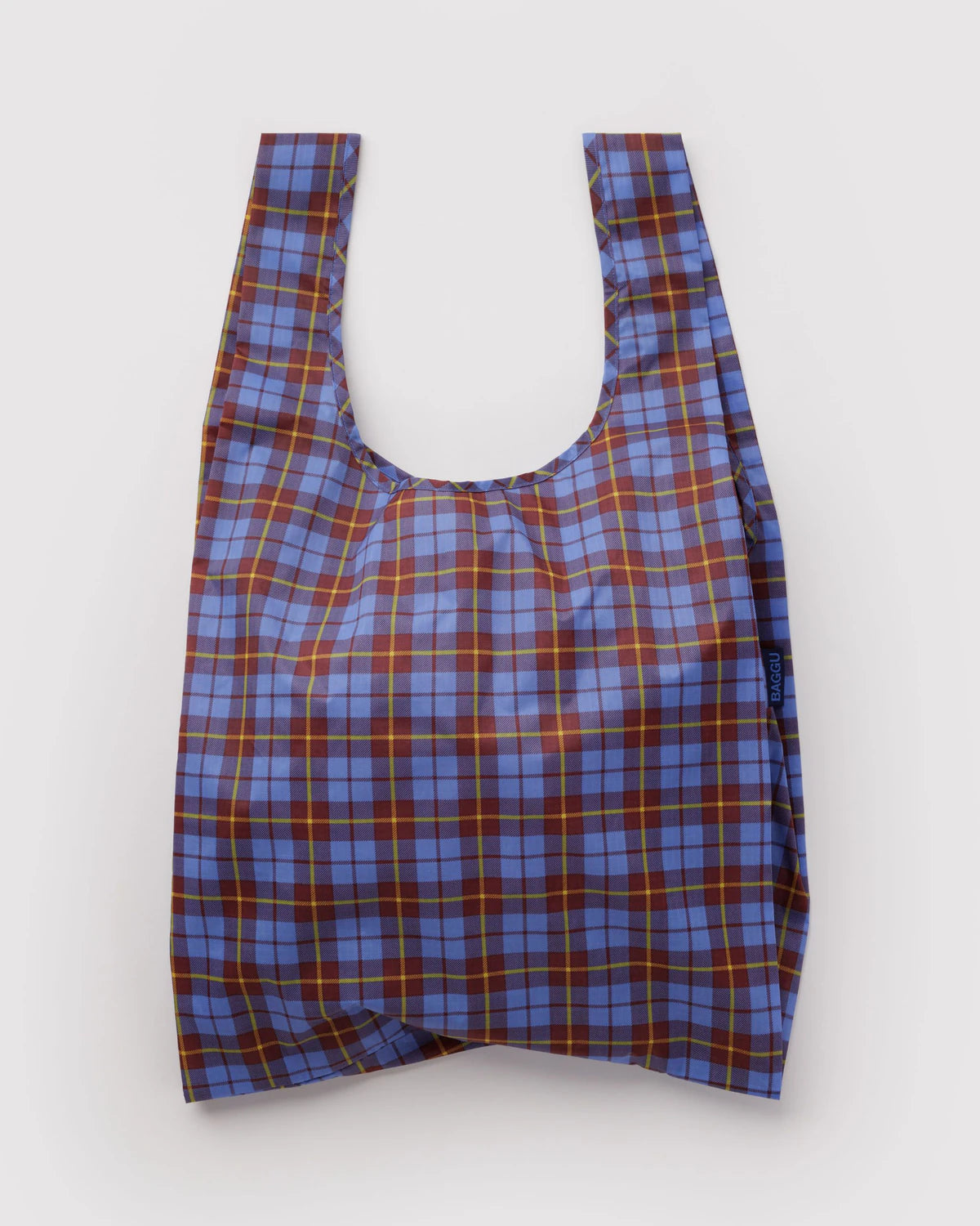 Blue Tartan Reusable Bag