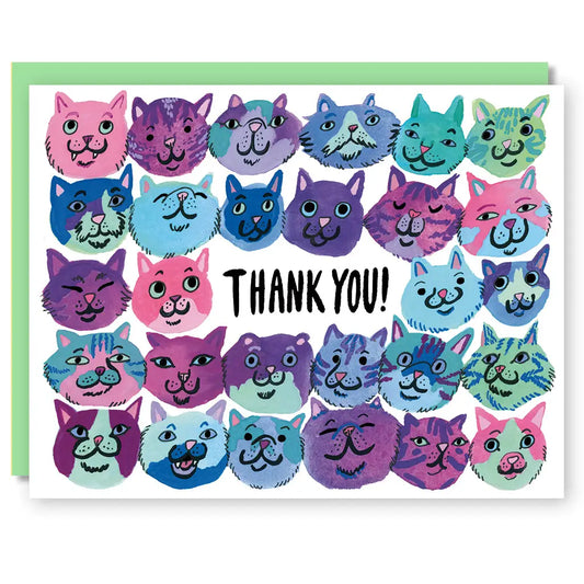 Cats Thank You Card