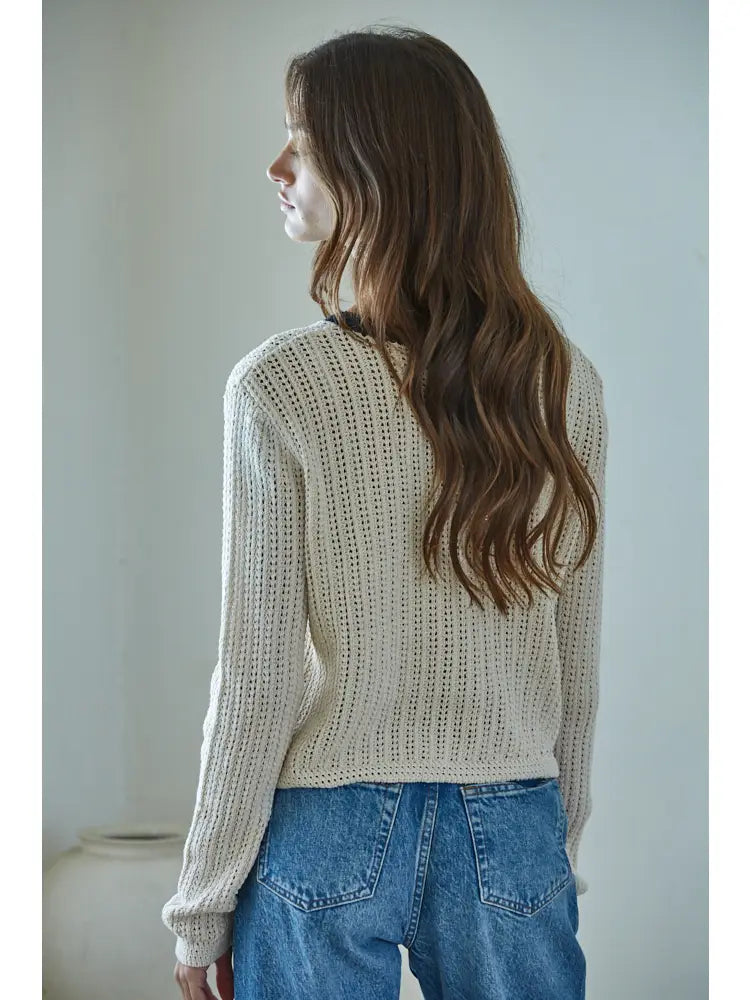 Knit Sweater Cardigan