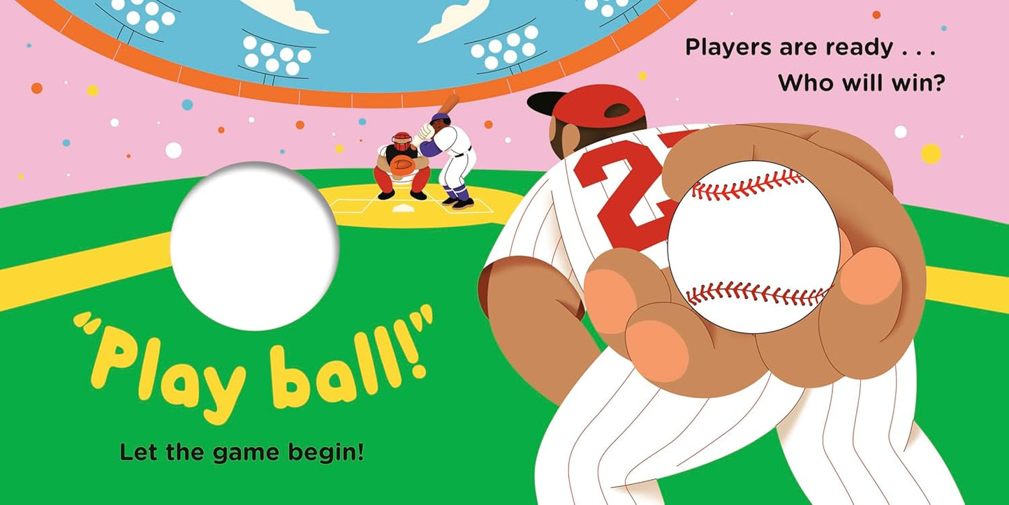 Let's Play Baseball!: A Touch-and-Feel Book