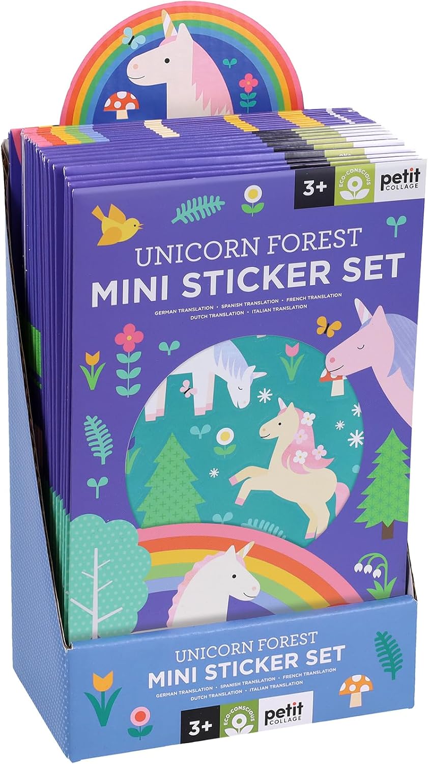 Mini Sticker Set: Unicorn Forest