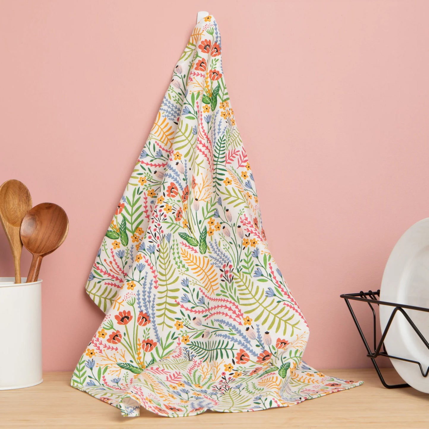 Bouquet Dishtowel - Ali's Wagon