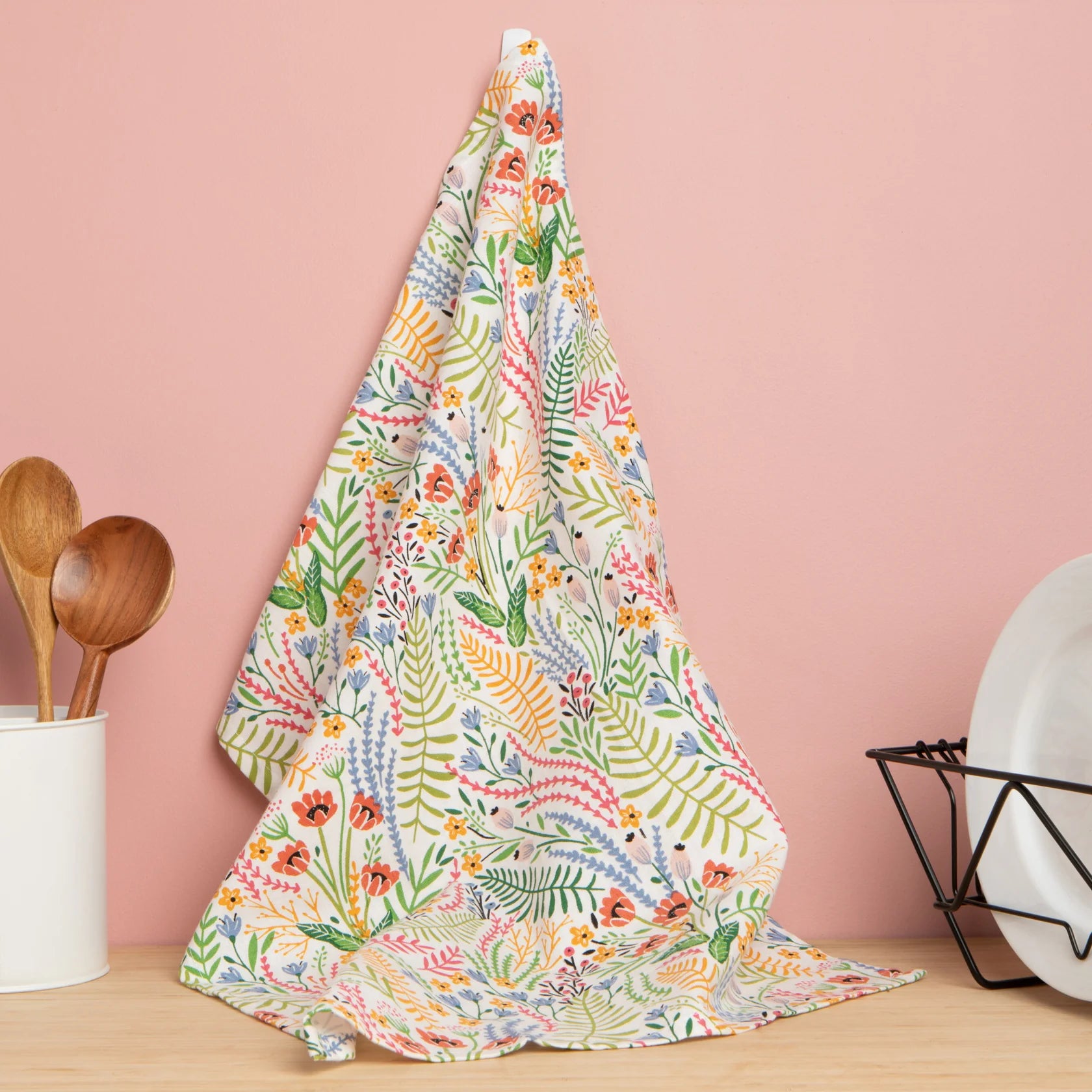 Bouquet Dishtowel - Ali's Wagon