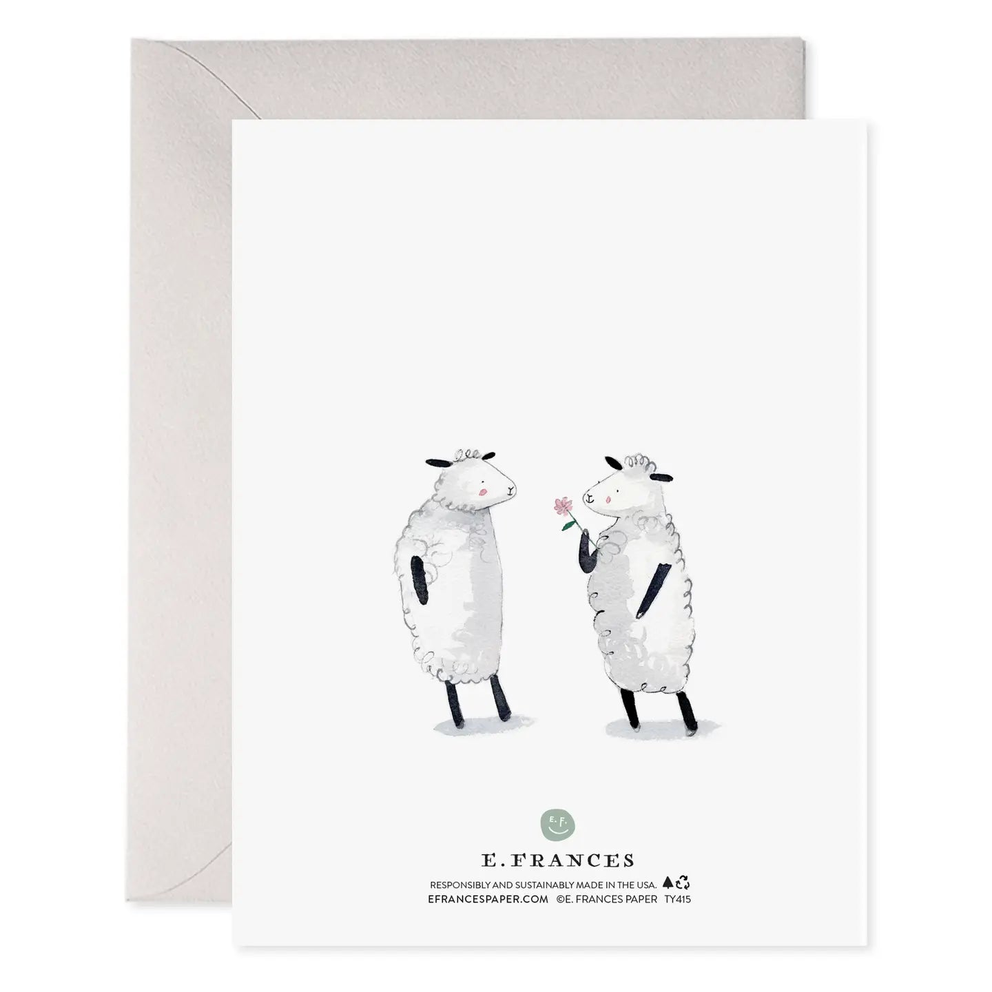 Thank Ewe Sheep Card