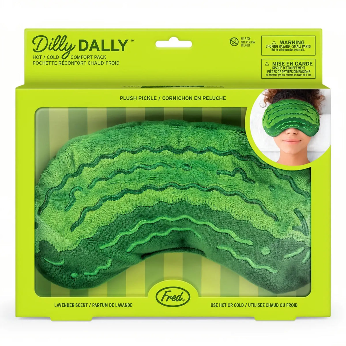 Pickle Hot/Cold Eye Pillow