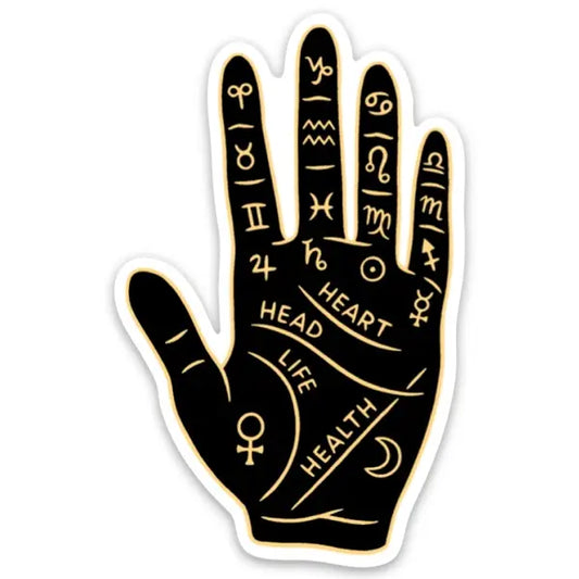 Palm Reading Sticker