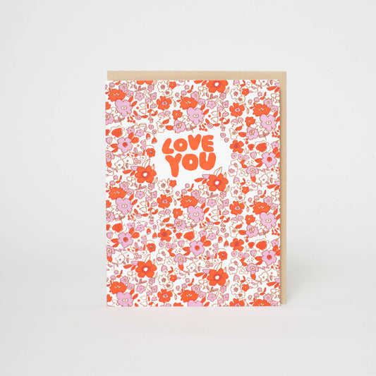 Love You Calico Card