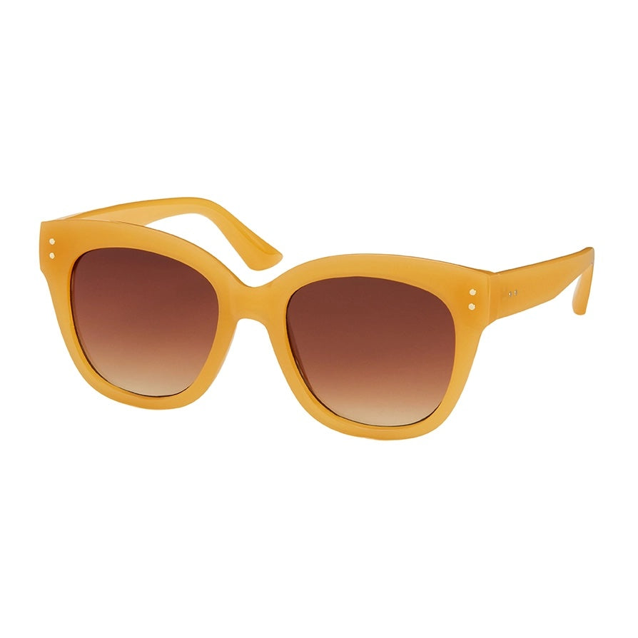 Round Cat Eye Sunglasses - 1256