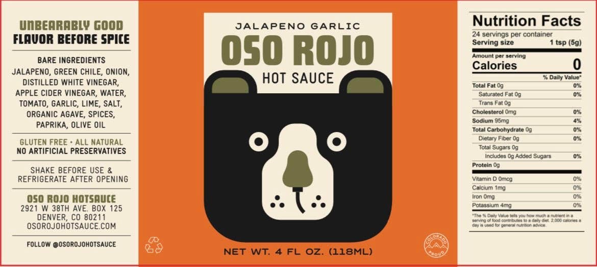 Jalapeno Garlic Hot Sauce