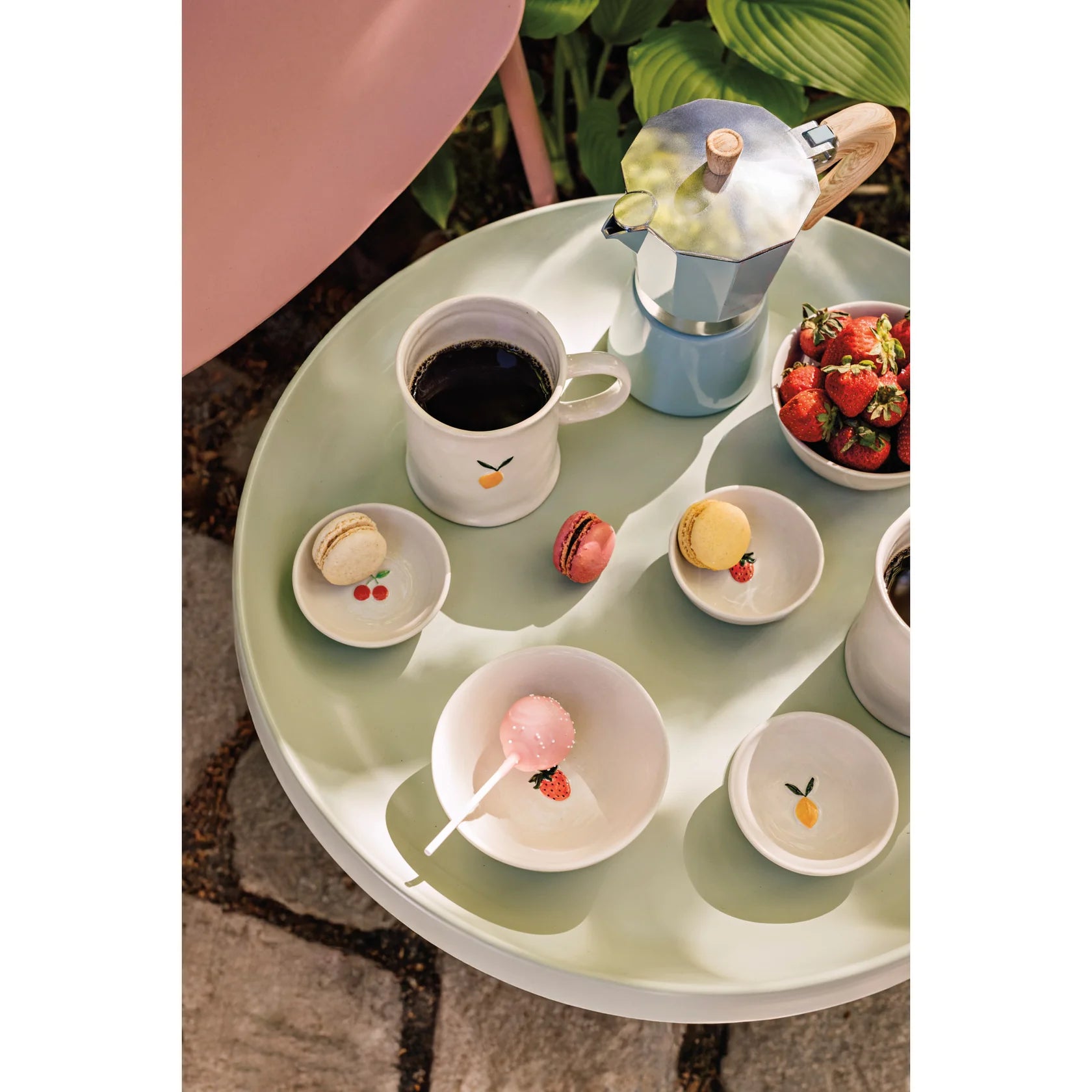 Strawberry Embossed Pinch Bowl - Ali's Wagon