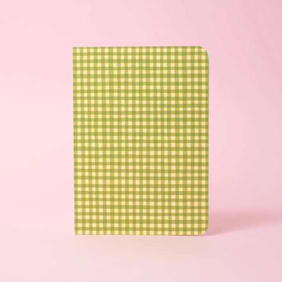 Foldeo Notebook Foli B6 - Green Gingham