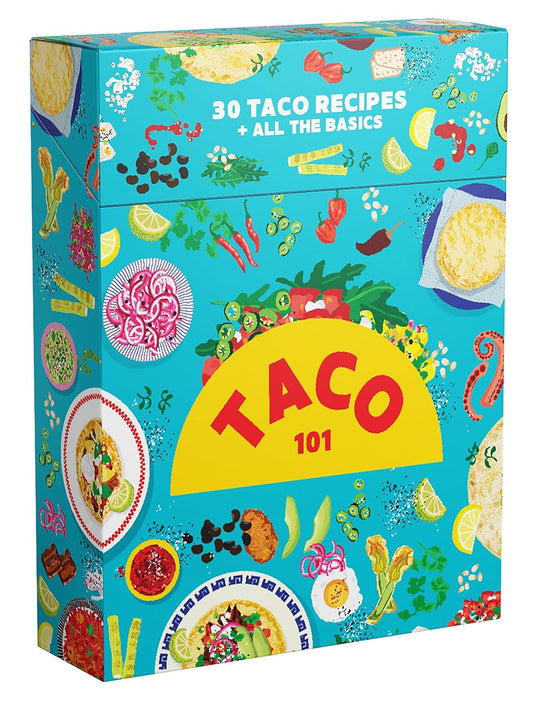 Taco 101 Deck of Cards: 30 Taco Recipes + All the Basics - Ali's Wagon