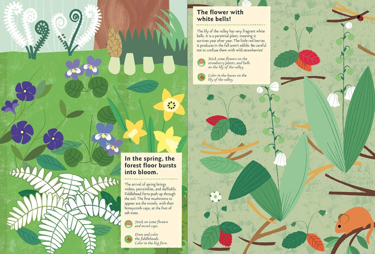 In the Forest: My Nature Sticker Activity Book
