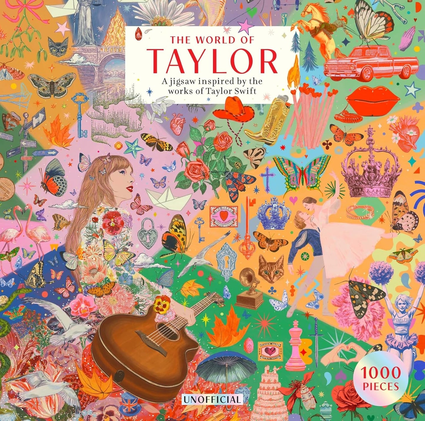 The World of Taylor Swift 1000 Piece Puzzle