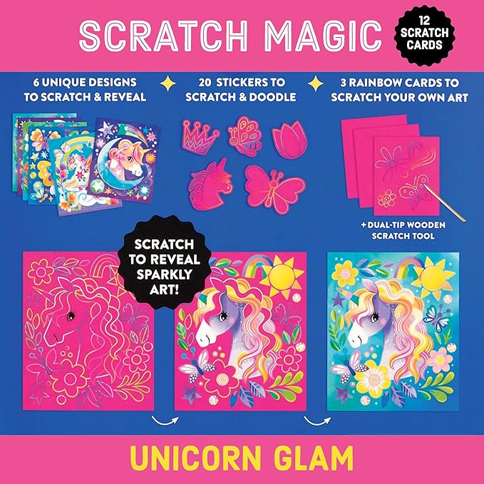 Scratch & Sparkle Unicorn Glam