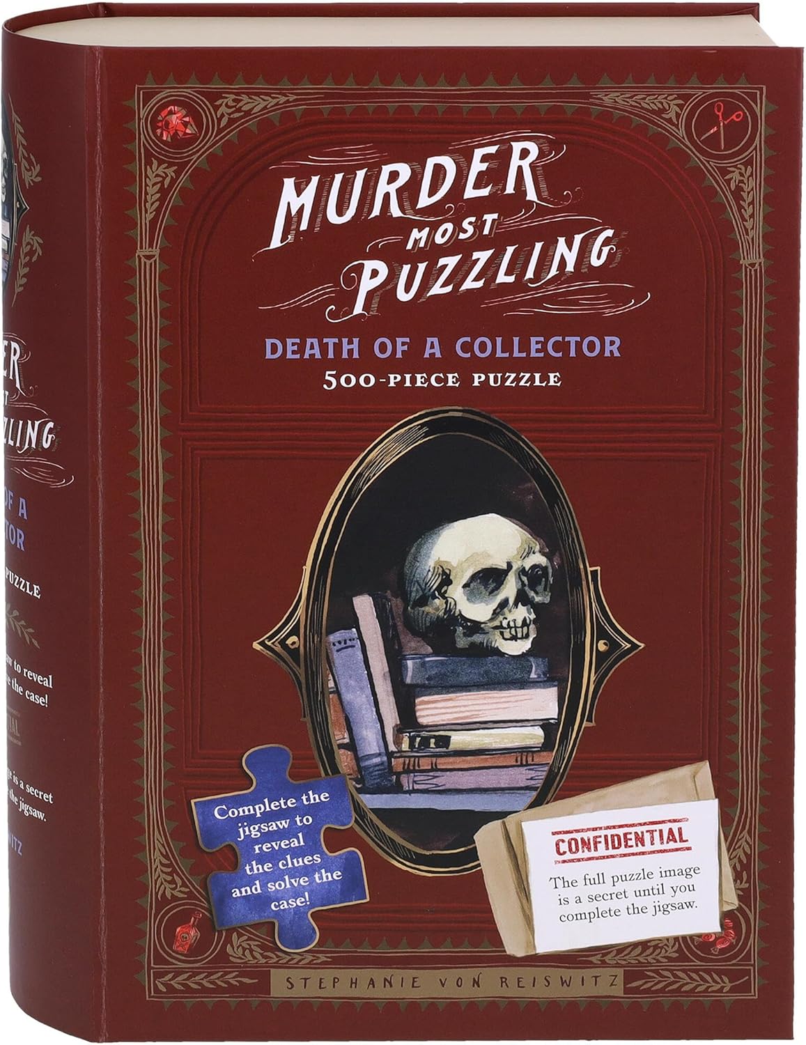Murder Most Puzzling Death of a Collector 500 Piece Puzzle