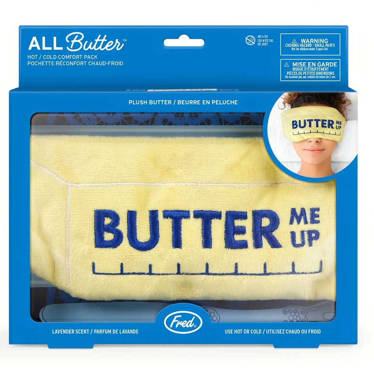 Butter Hot/Cold Eye Pillow