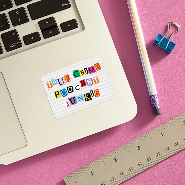 True Crime Sticker