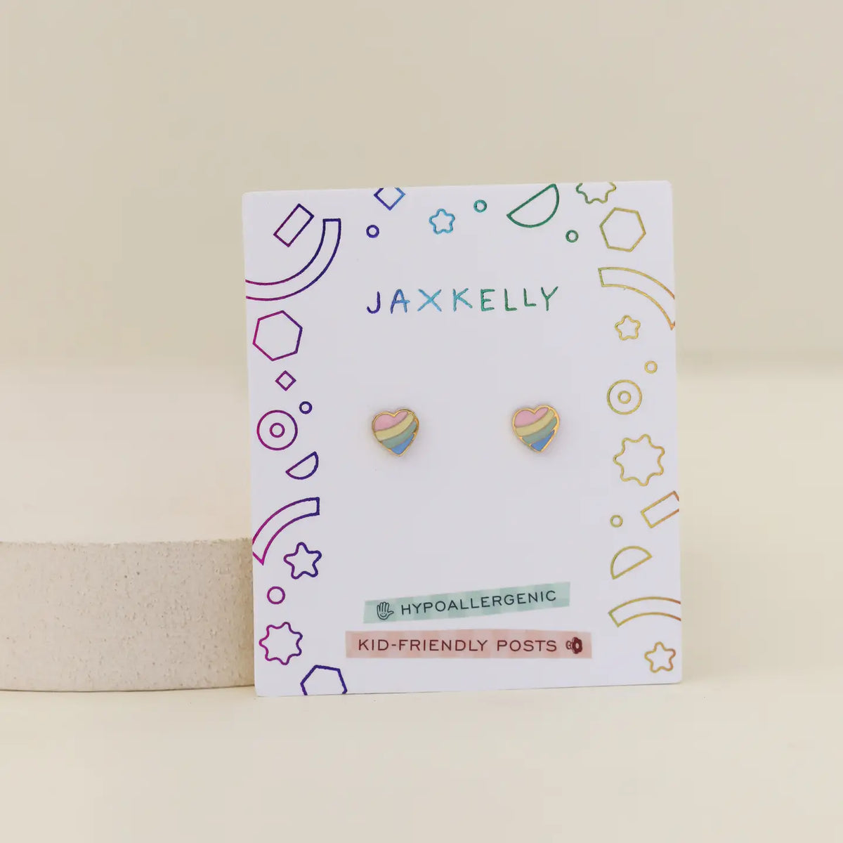 Heart Studs - Kids Collection