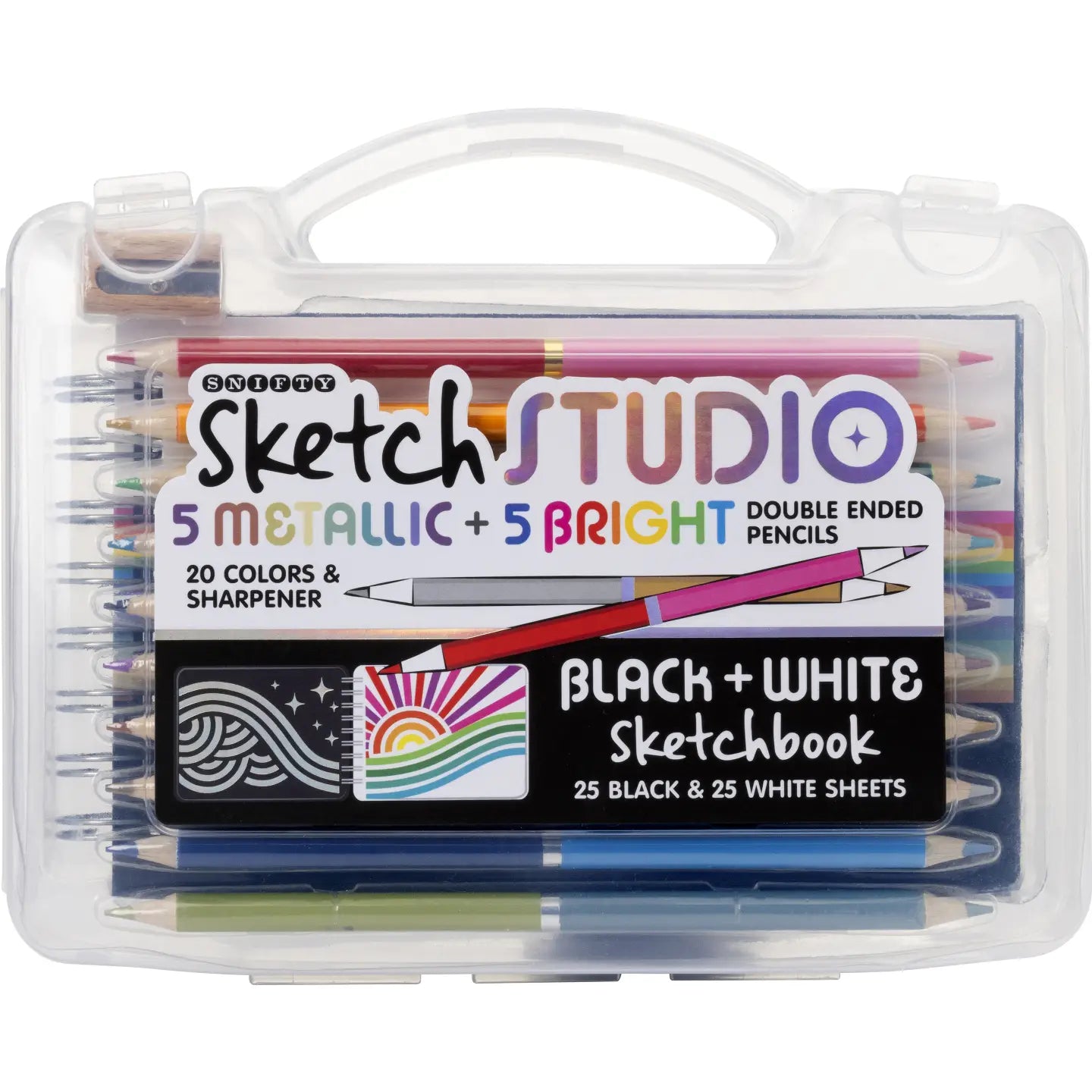 Sketch Studio Black & White Travel Set