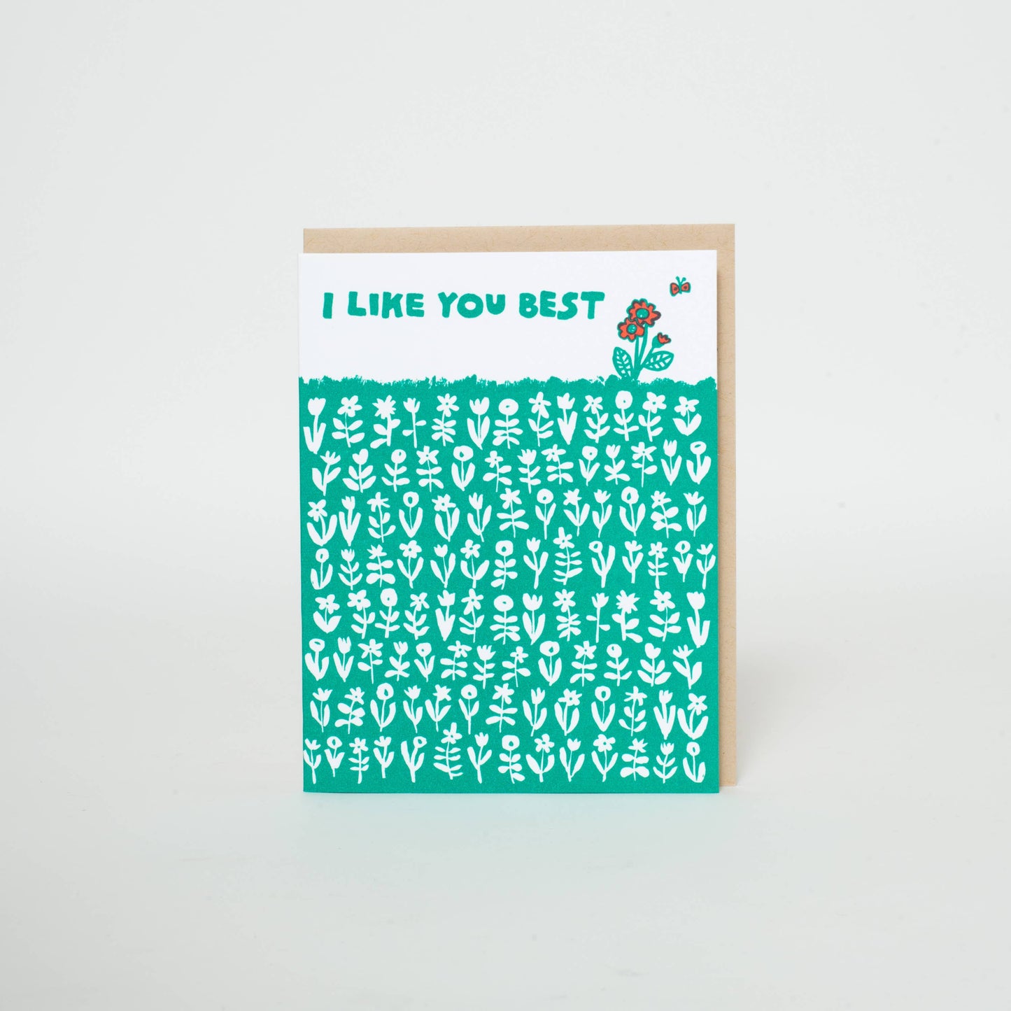 Like You Best Meadow Greeting Card