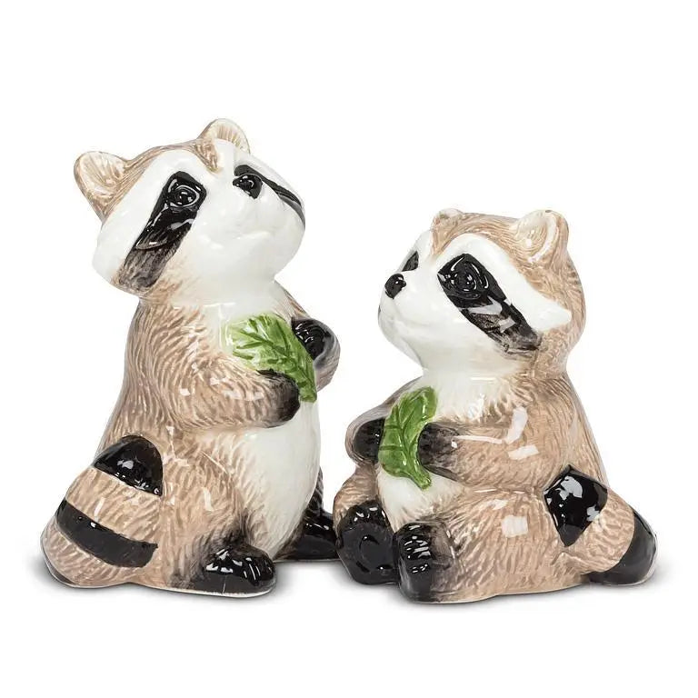 Raccoon Salt and Pepper Shakers