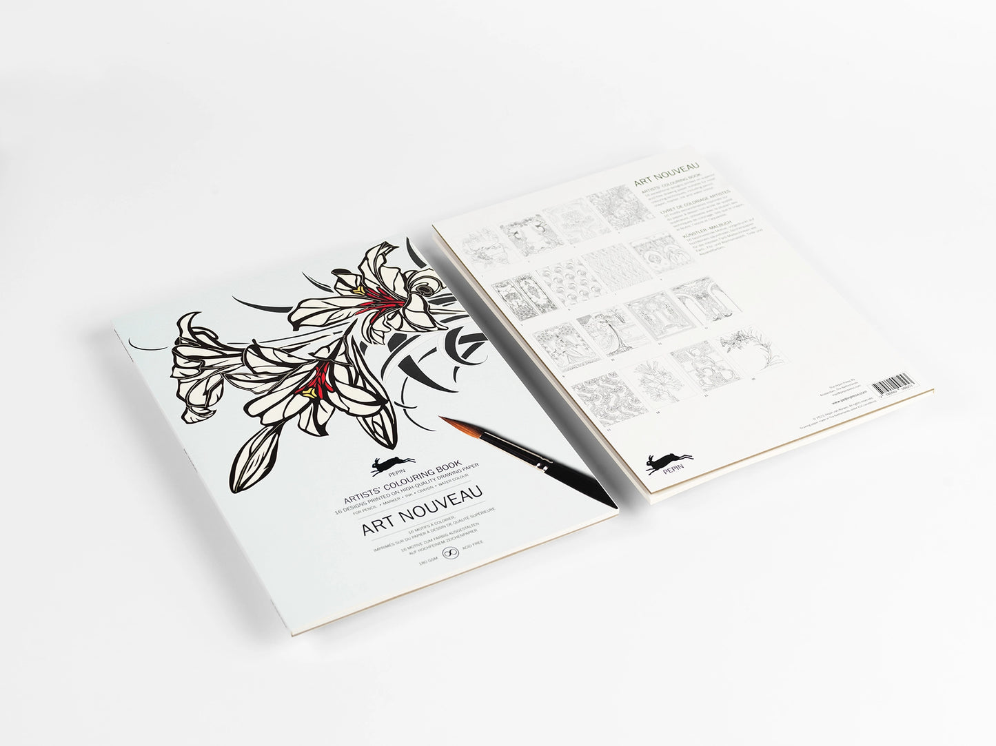 Art Nouveau Coloring Book