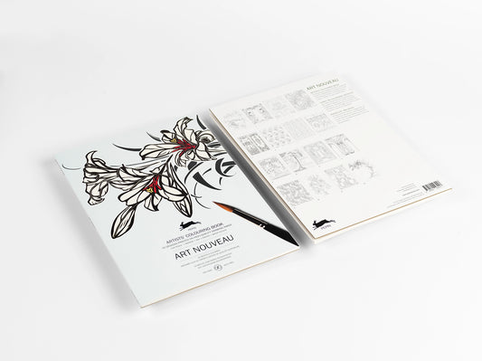 Art Nouveau Coloring Book