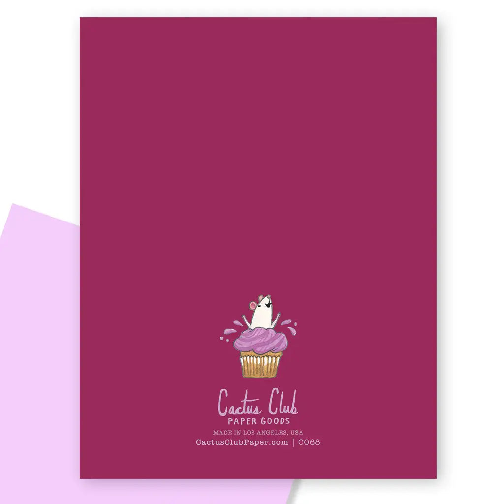 Cat Surprise Birthday Card