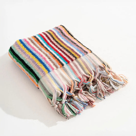 Striped Handloomed Turkish Hand Towel