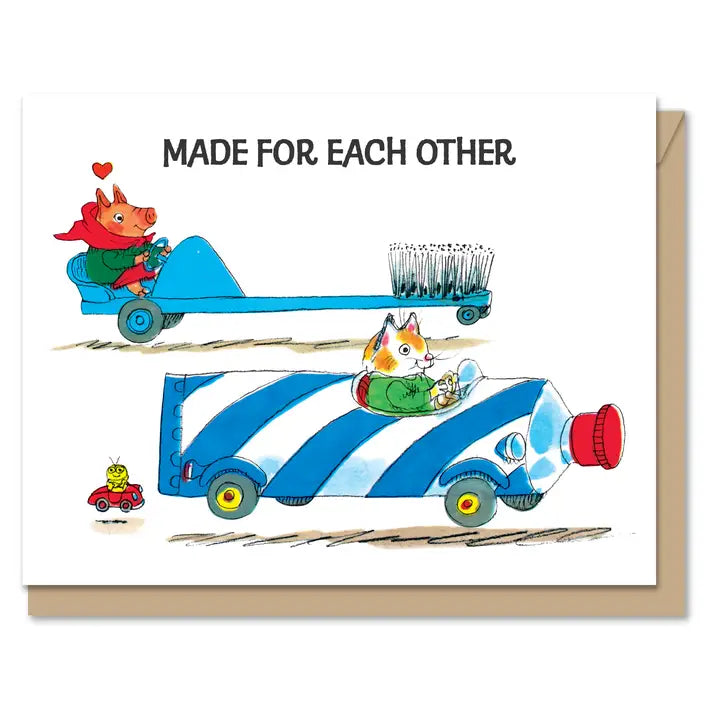 Made For Each Other Greeting Card