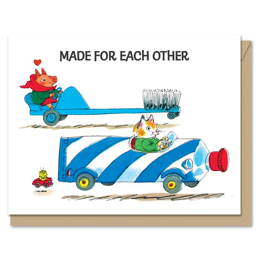 Made For Each Other Greeting Card