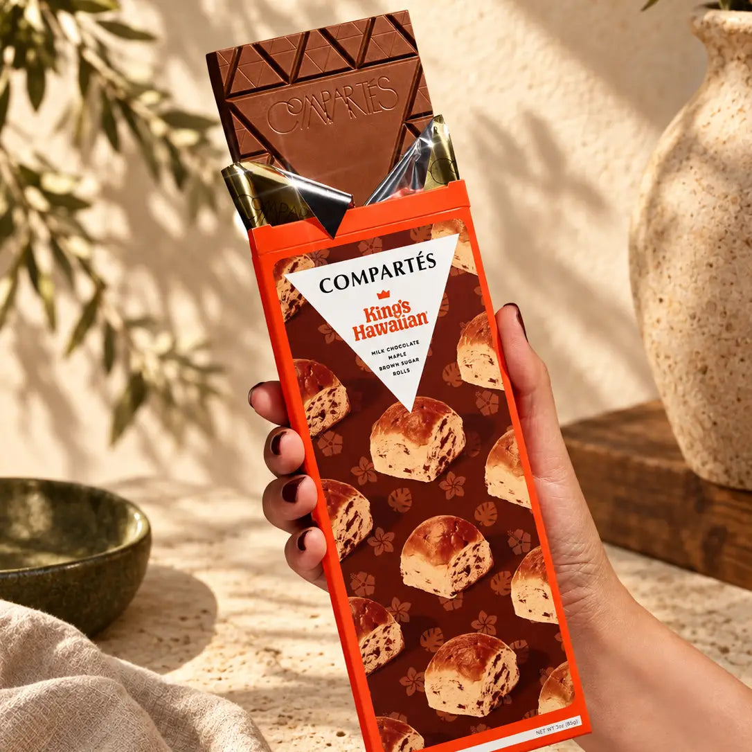 King's Hawaiian Maple Brown Sugar Rolls Chocolate Bar