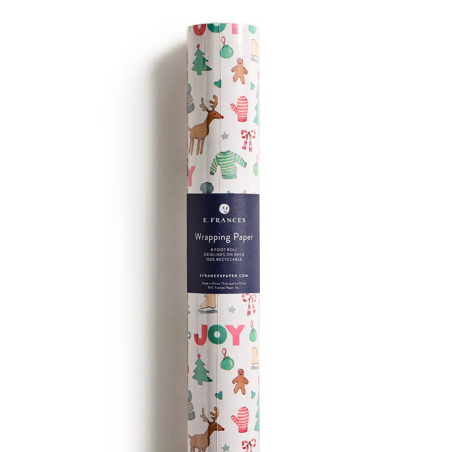 Merry Motif Roll of Wrapping Paper