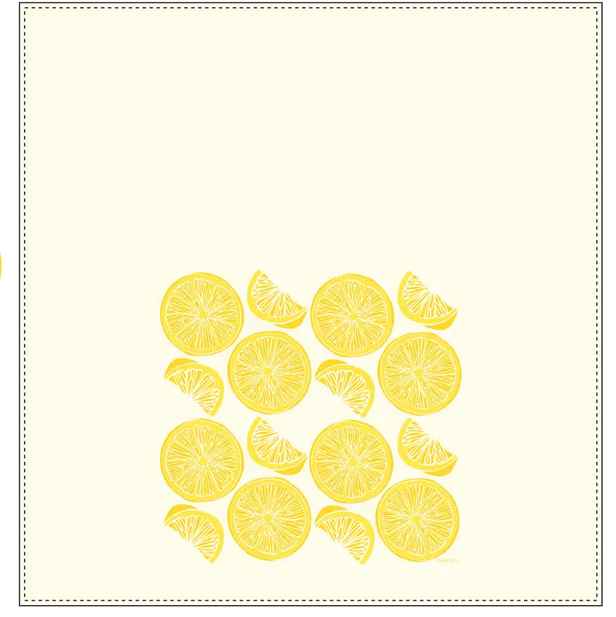 Lemons Tea Towel