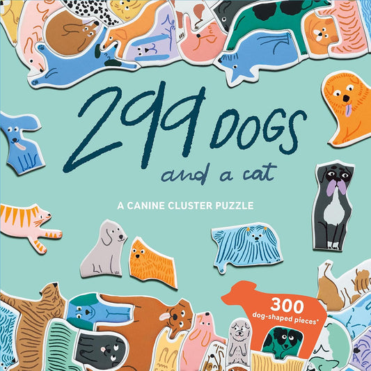 299 Dogs (and a cat) 300 Piece Puzzle