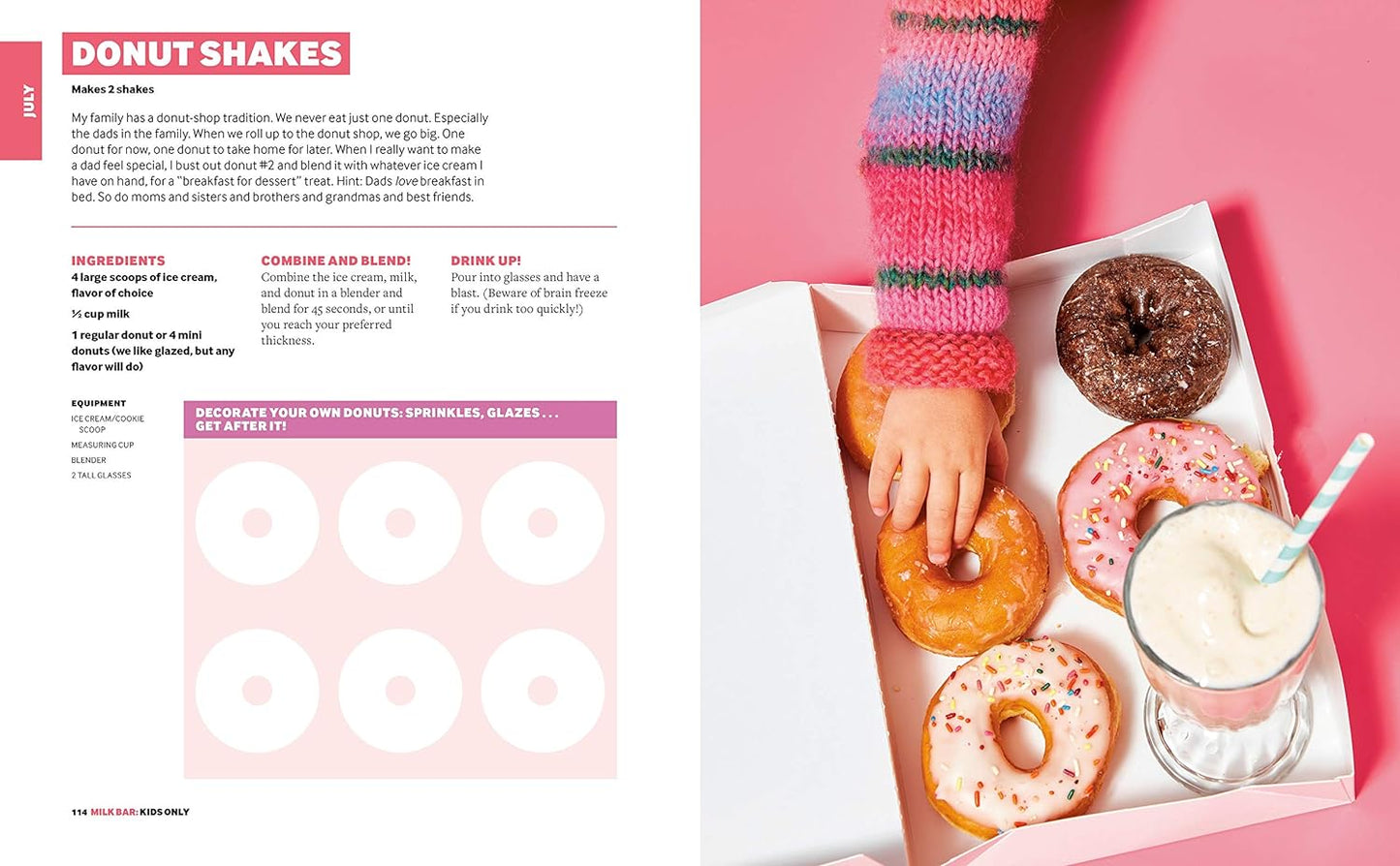 Milk Bar, Kids Only Cookbook