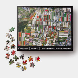 Fields Overview 1000 Piece Puzzle