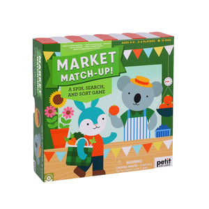 Market Match-Up Spin, Search, And Sort Game
