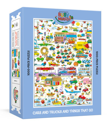 Richard Scarry's Cars and Trucks and Things That Go 1000 Piece Puzzle