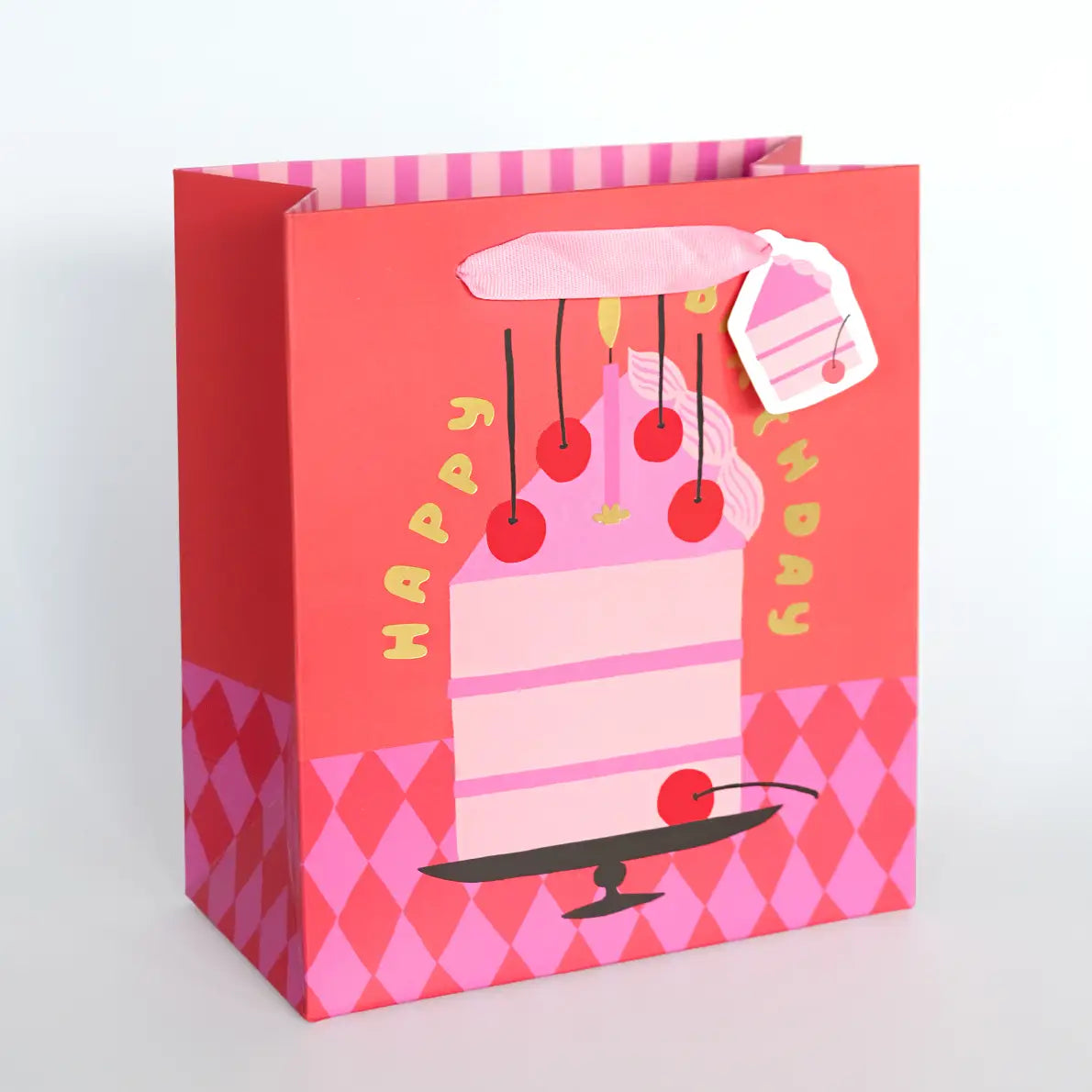 Cherry Cake Gift Bag