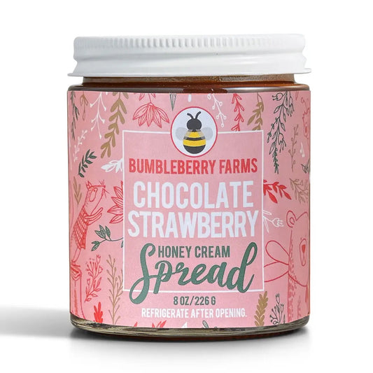 Chocolate Strawberry Honey Cream Spread