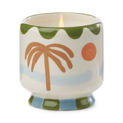 Lush Palms A Dopo Ceramic Candle