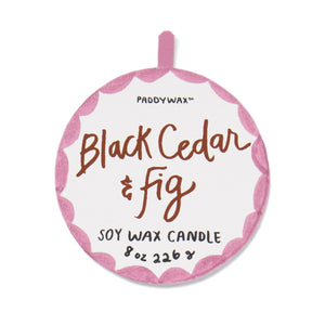 Black Cedar & Fig A Dopo Ceramic Candle