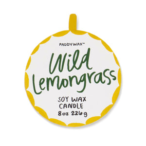 Wild Lemongrass A Dopo Ceramic Candle