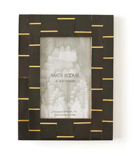 Load image into Gallery viewer, Andhera Dash Black &amp; Brass Picture Frame
