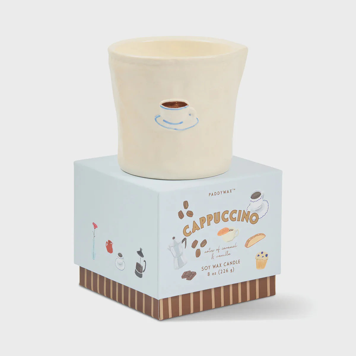 Cappuccino Bistro Candle