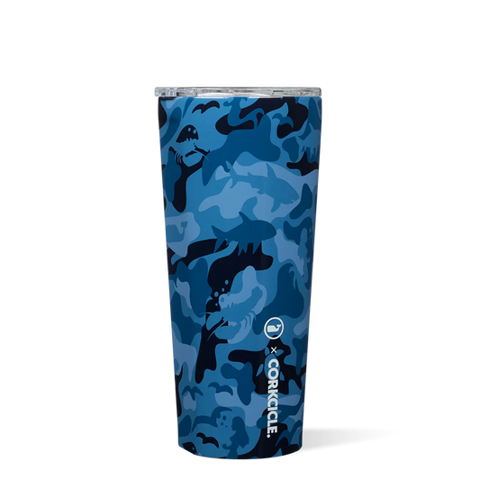 Blue Camo Vineyard Vines x Corkcicle Canteen